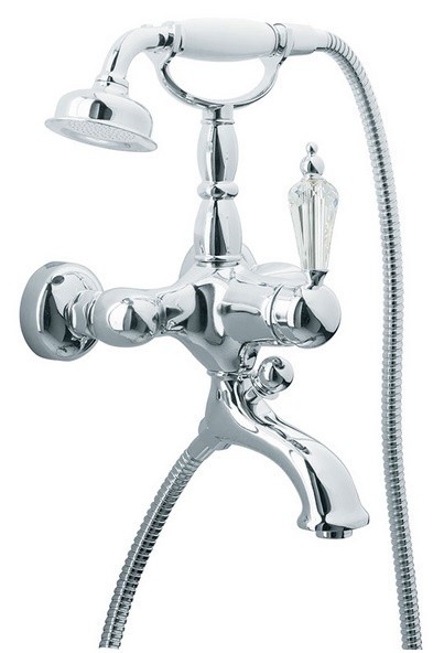 Смеситель для ванны с душем Boheme Brillante Ripresa 343 (хром)