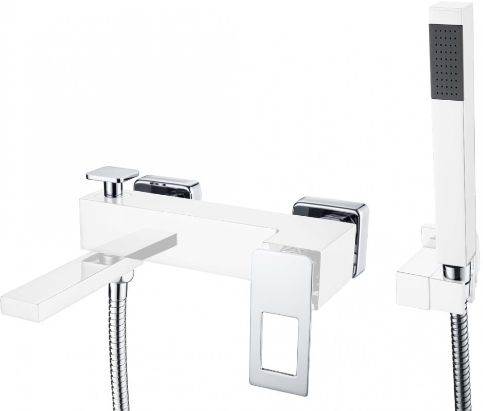 Смеситель для ванны с душем Boheme Q (хром) 143-CRCR