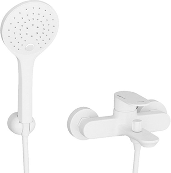 Смеситель для ванны WasserKRAFT Mindel 8501 (белый)
