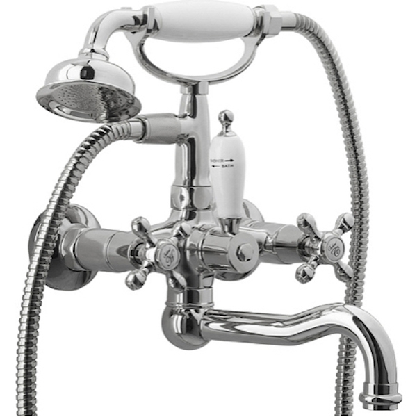 Смеситель для ванны с душем Boheme Tradizionale Chromo 273 (хром)