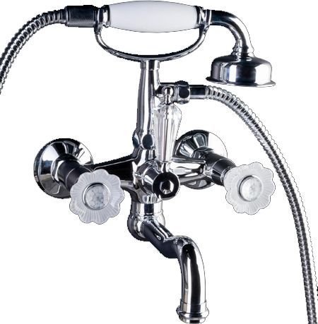 Смеситель для ванны с душем Boheme Camelia 273-Camelia (хром)