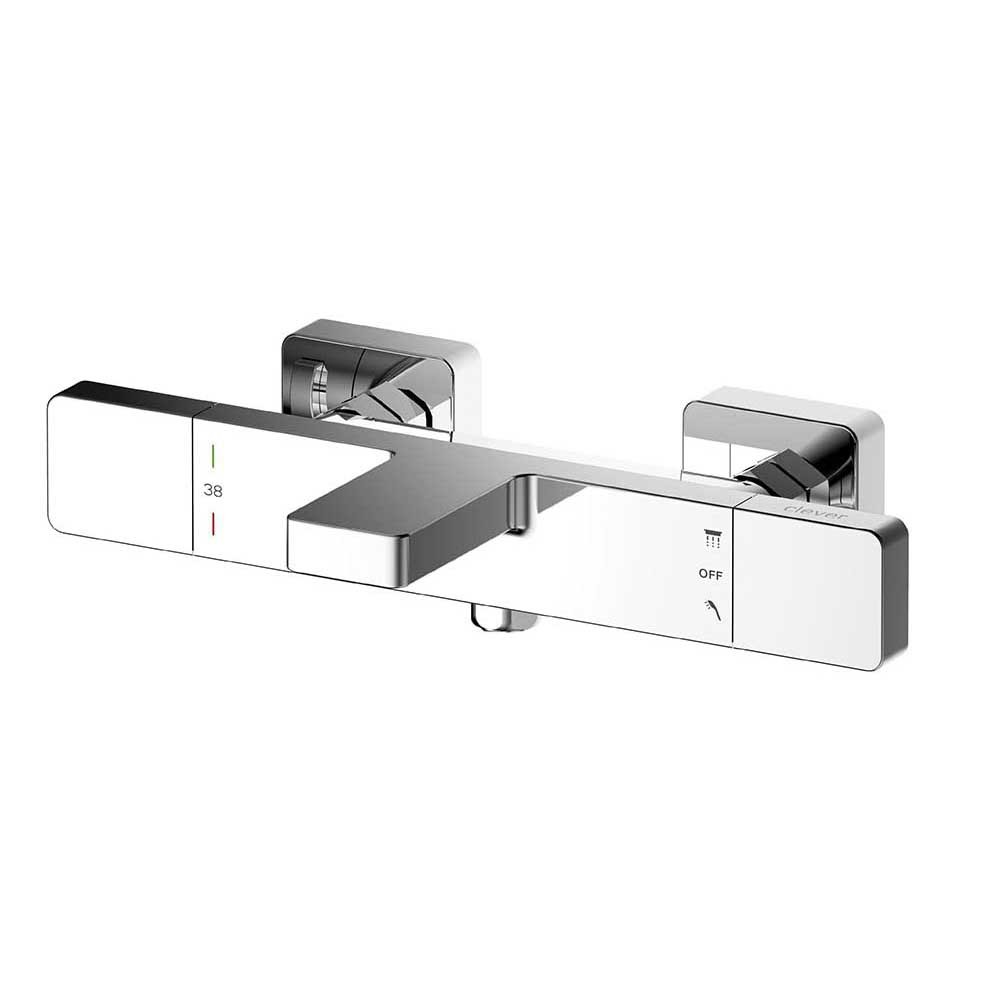 Смеситель для ванны и душа Clever Nine Xtreme 60132 (хром) с термостатом