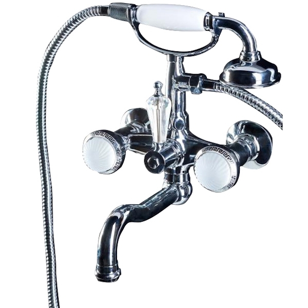 Смеситель для ванны с душем Boheme Satine 273-ST (хром)