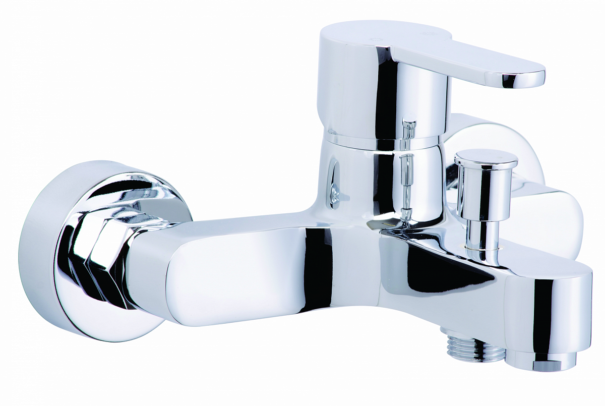 Смеситель для ванны Azario Tevis AZ-15490501 (хром)