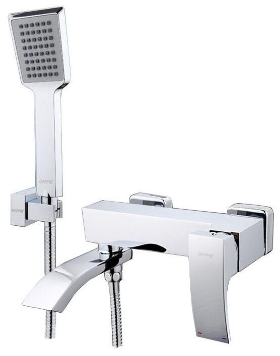 Смеситель для ванны Gappo G3207 хром