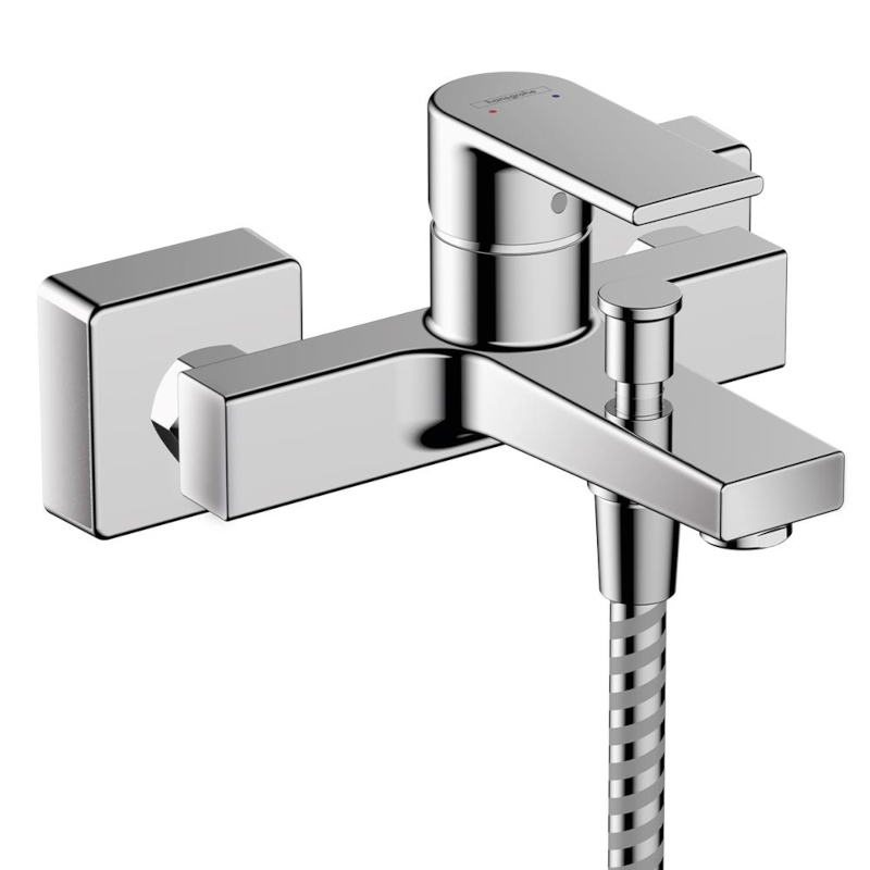 Смеситель для ванны однорычажный Hansgrohe Vernis Shape ВМ 71450000