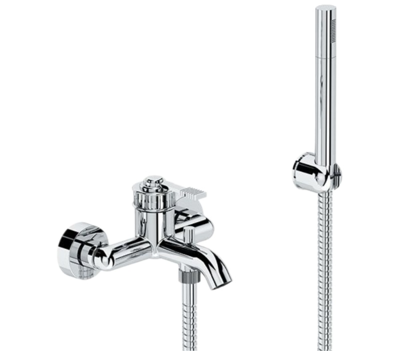 Смеситель для ванны с душем Remer Atelier AL02 (хром)