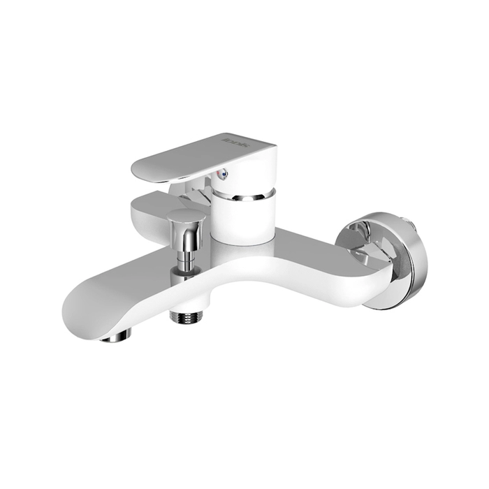 Смеситель для ванны IDDIS Calipso CALSB00i02WA (белый/хром)