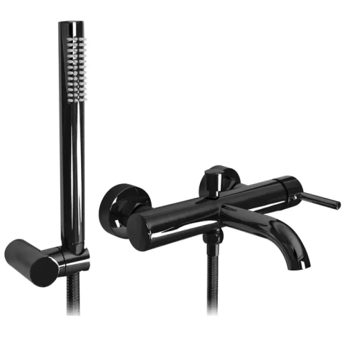 Смеситель для ванны с душем Rea Lungo REA-B4422 (чёрный)