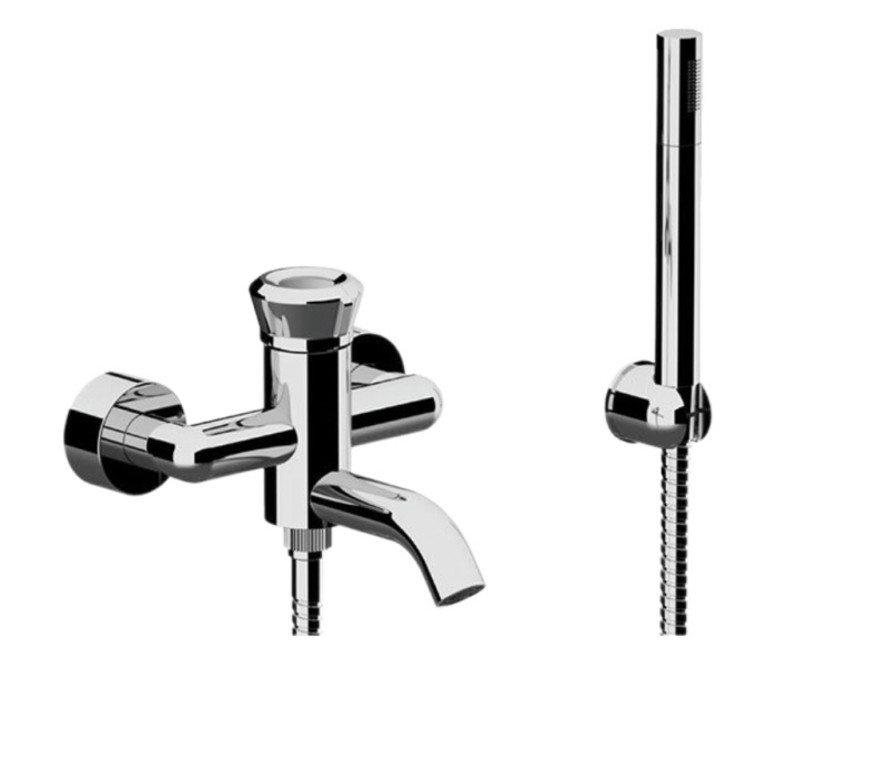 Смеситель для ванны с душем Remer Element ET02 (хром)