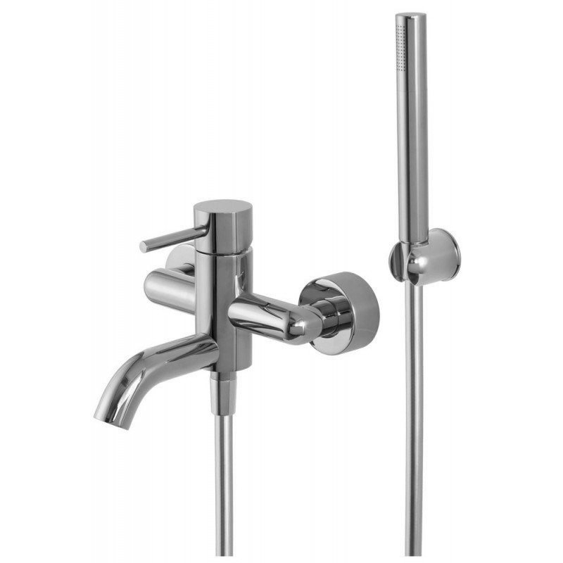 Смеситель для ванны с душем Remer X Style X02 (хром)