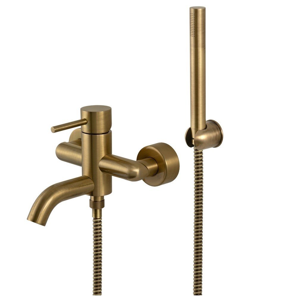 Смеситель для ванны с душем Remer X Style X02VO (латунь состаренная)