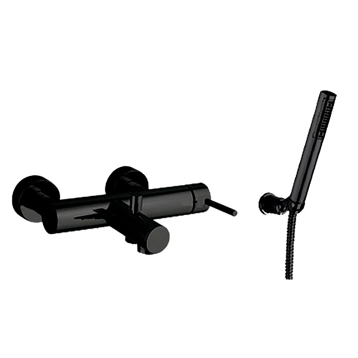 Смеситель для ванны с душем Giulini Futuro F6501-01NO (черный матовый)