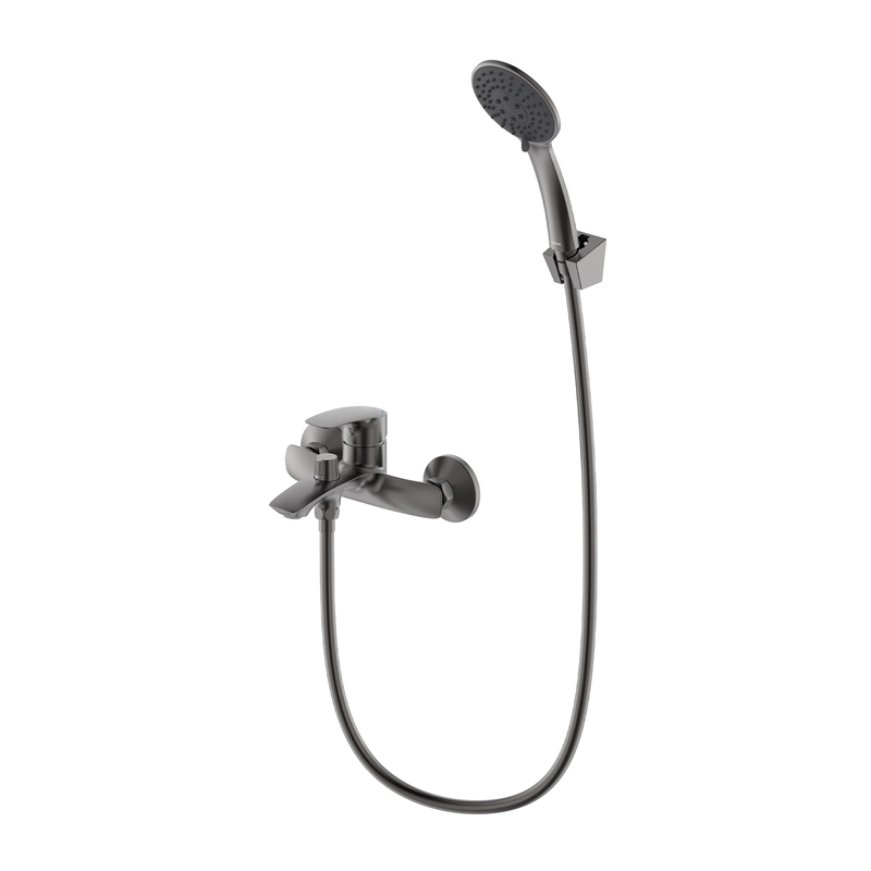 Смеситель для ванны с душем Milardo Rora RORGM00M02 (графит матовый)