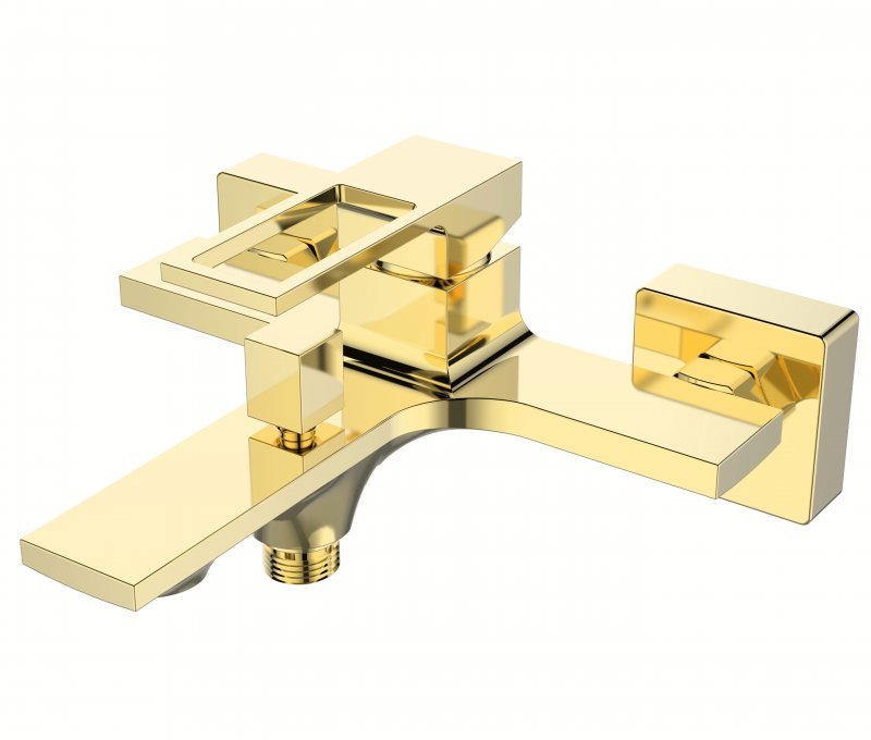 Смеситель для ванны и душа BelBagno LUCE LUC-VAS-ORO (золото)