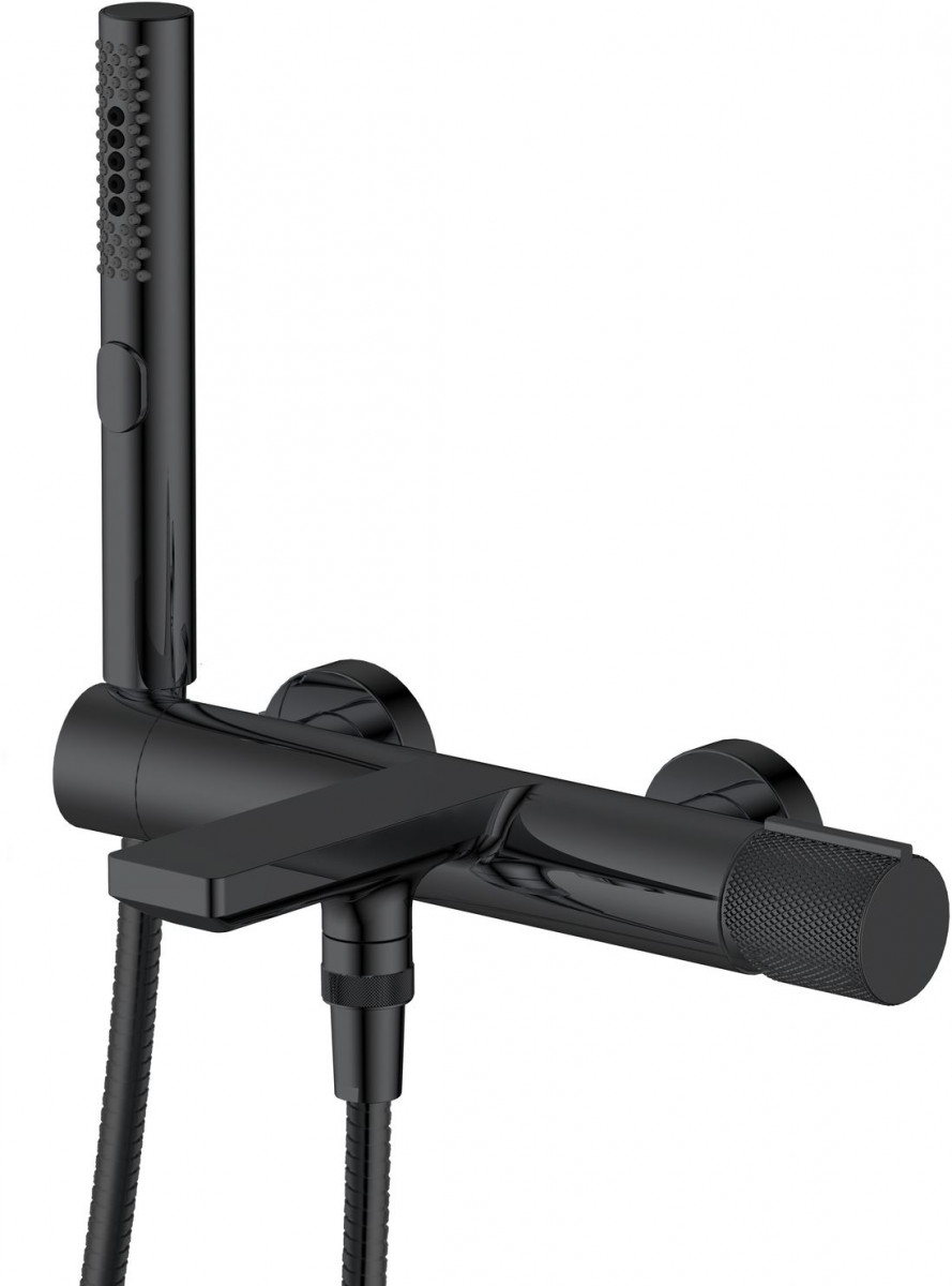 Смеситель для ванны с душем Allen Brau Liberty 5.33006-31 (чёрный матовый)