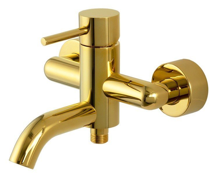 Смеситель для ванны Remer X Style X05DO (золото)