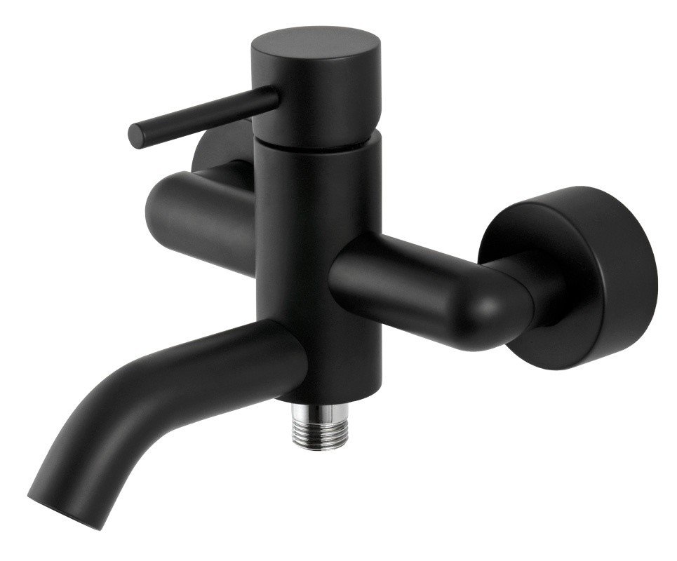 Смеситель для ванны Remer X Style X05NO (черный матовый)