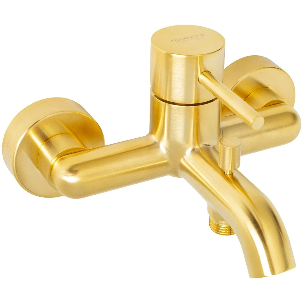 Смеситель для ванны Mariani Next B22212NS (золото брашированное матовое)