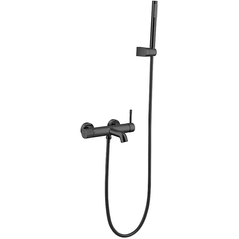 Смеситель для ванны Boheme Uno 463-SGM (антрацит)