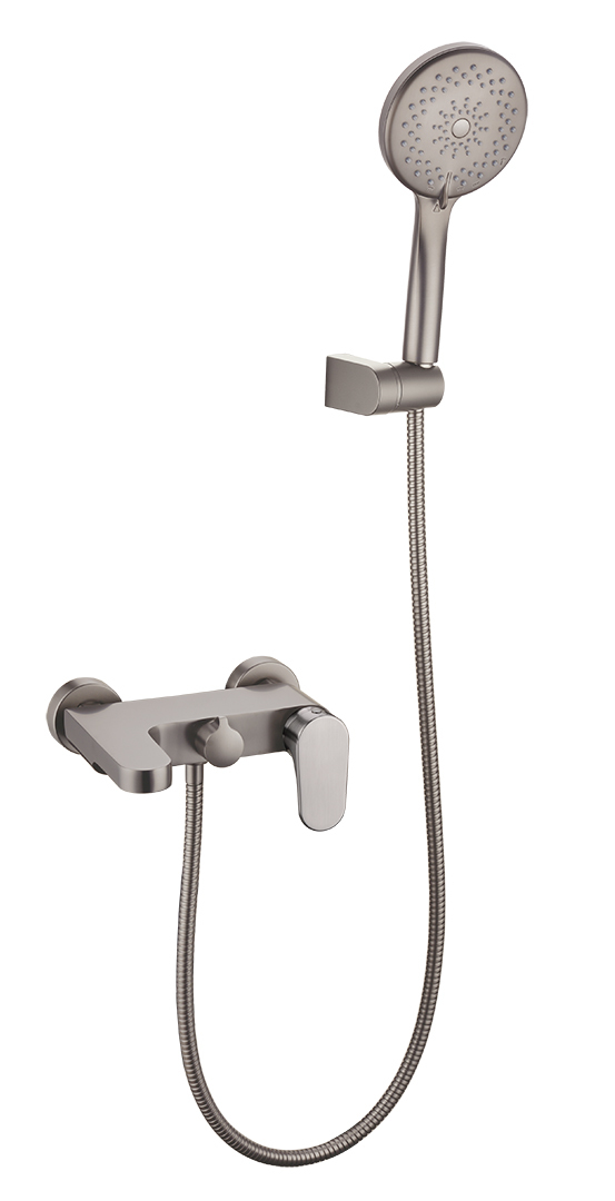 Смеситель для ванны с душем Boheme Spectre 453-NB (никель)