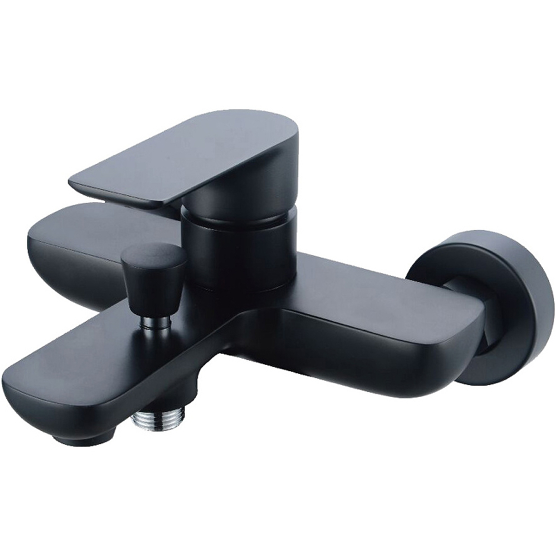Смеситель для ванны beWash Tiere BVMM1BT357 (чёрный матовый)