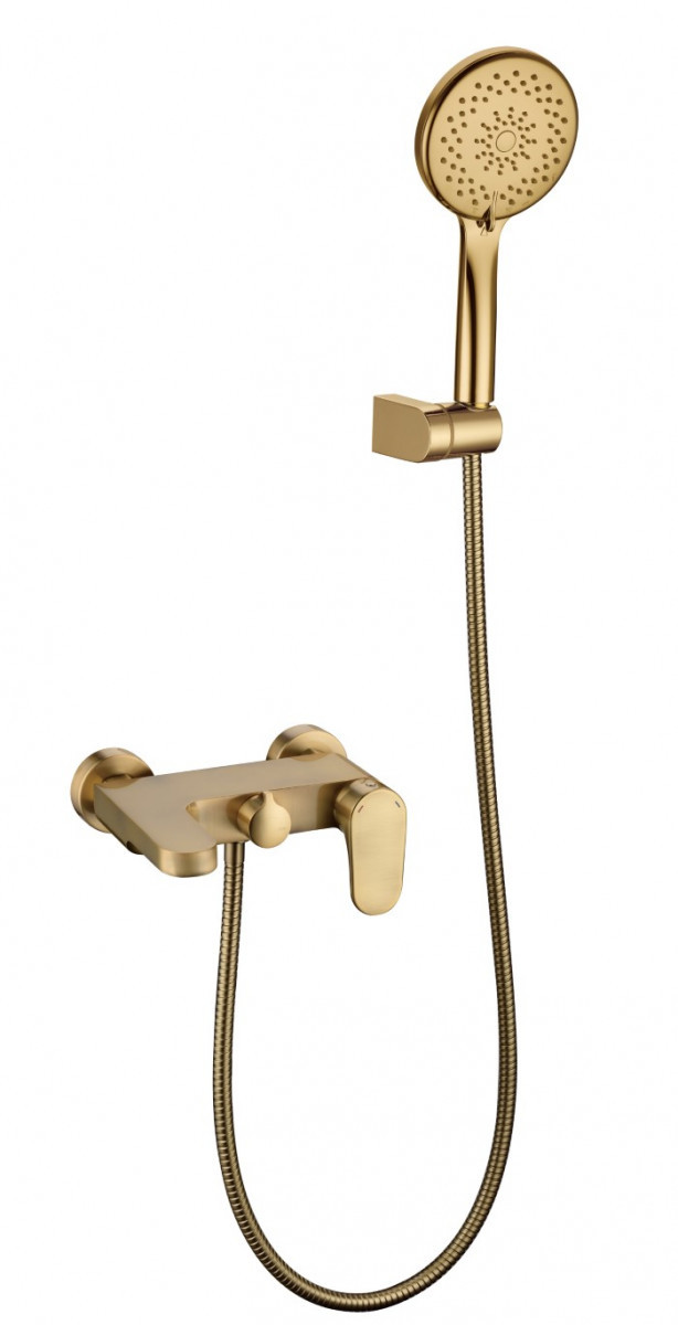 Смеситель для ванны с душем Boheme Spectre 453-BR (бронза)