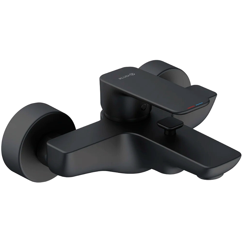 Смеситель для ванны Kludi Pure Style 406813975 (чёрный матовый)