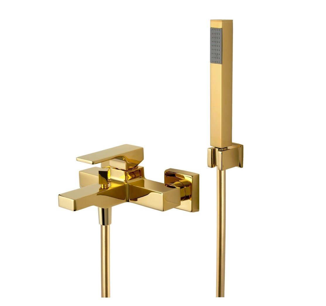 Смеситель для ванны с душем Remer Absolute AU02DO (золото)