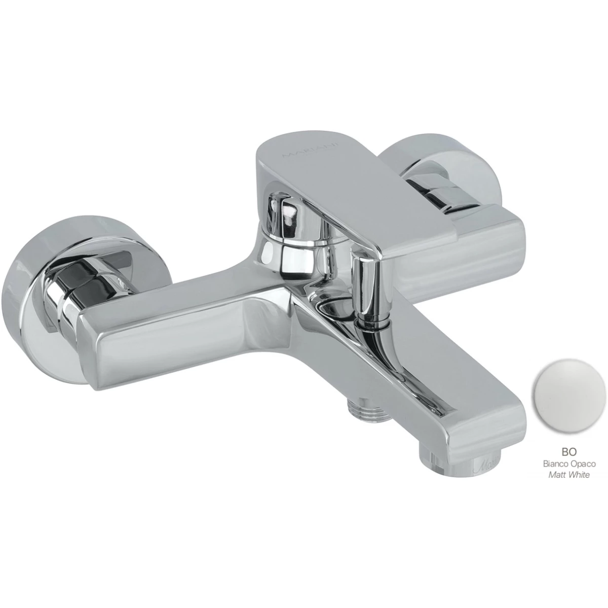 Смеситель для ванны Mariani Artic B37212AT00 (белый матовый)