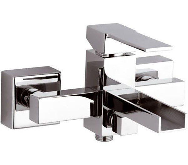 Смеситель для ванны Remer Qubika Cascata QC05 (хром)