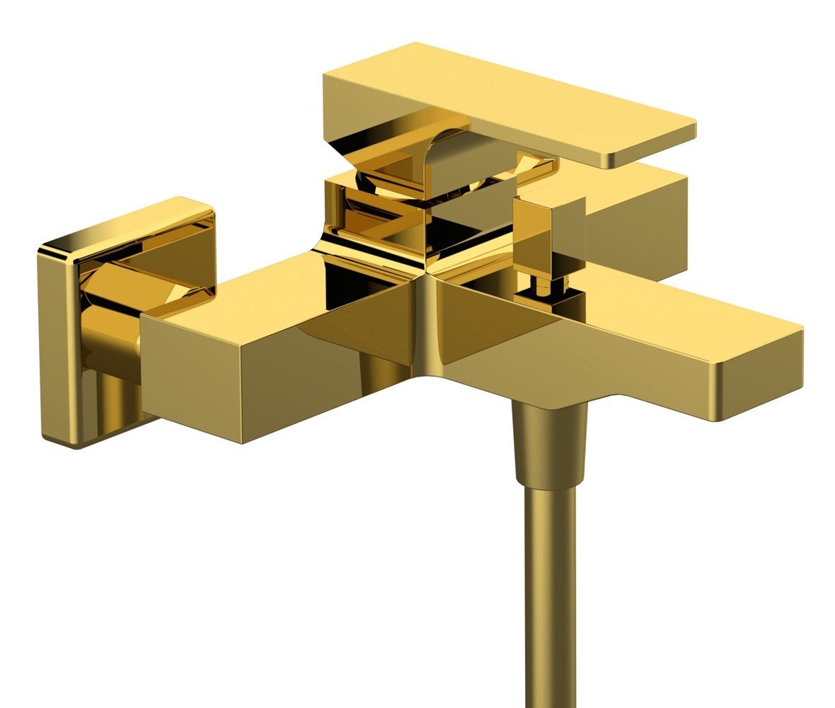 Смеситель для ванны Remer Absolute AU05DO (золото)