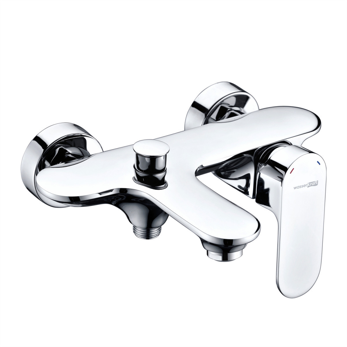 Смеситель для ванны WasserKRAFT Dinkel 5801 (хром)