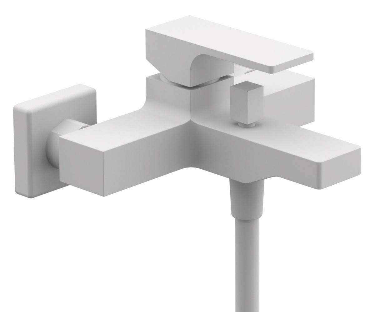 Смеситель для ванны Remer Absolute AU05BO (белый матовый)