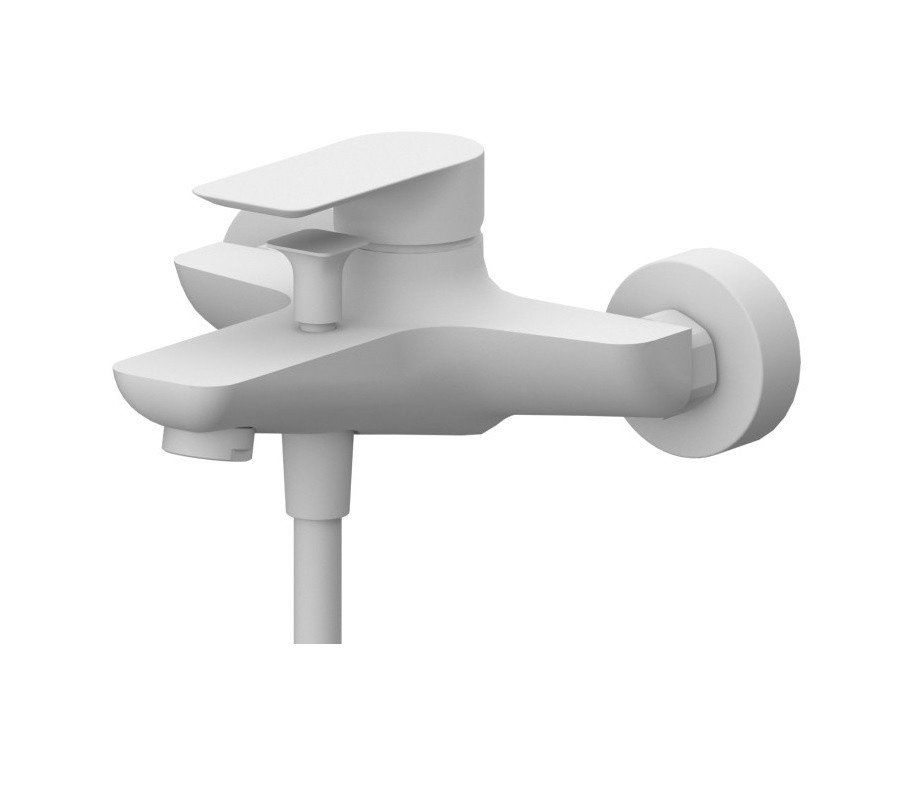 Смеситель для ванны Remer Infinity I05BO (белый матовый)