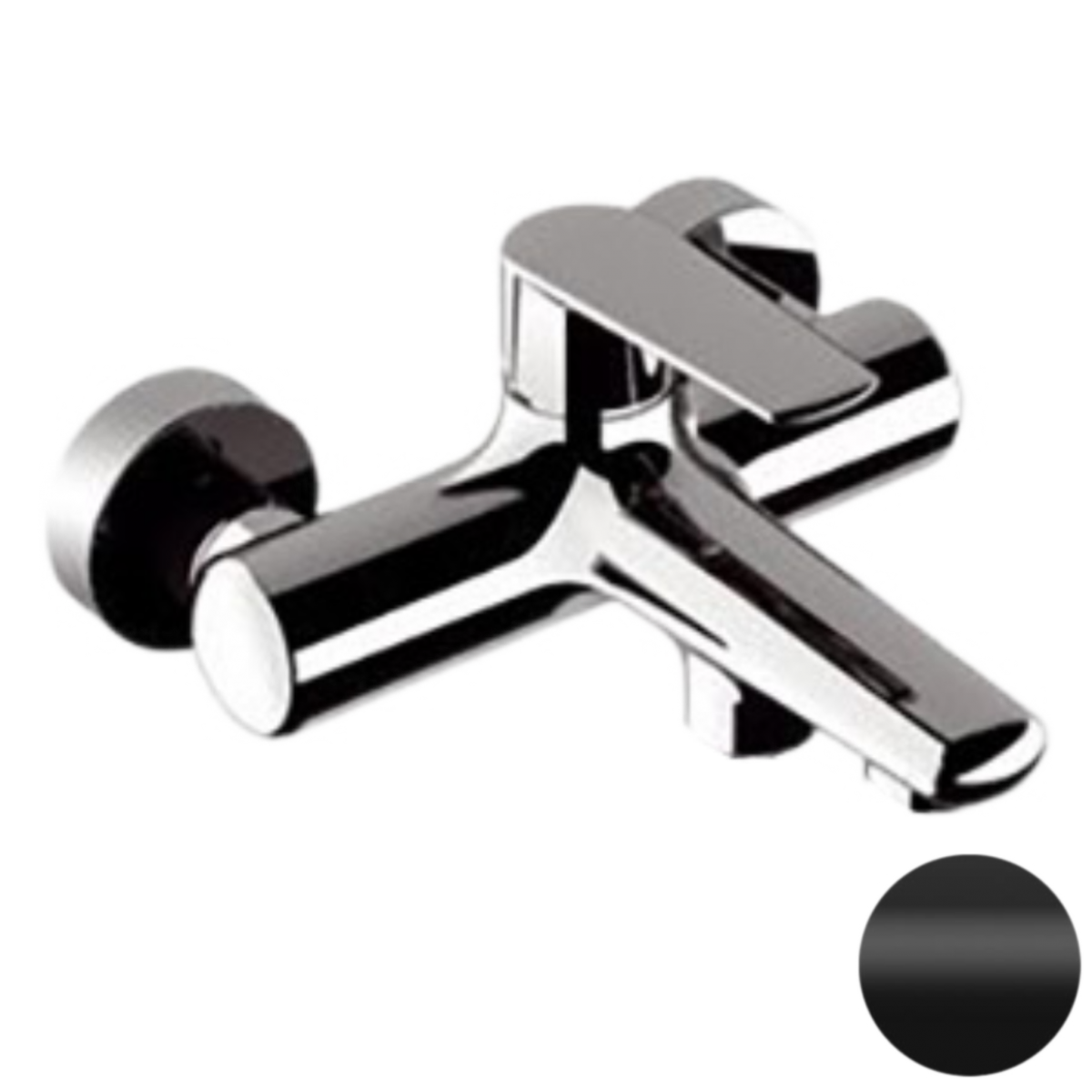 Смеситель для ванны Remer Vanity V05NO (черный матовый)