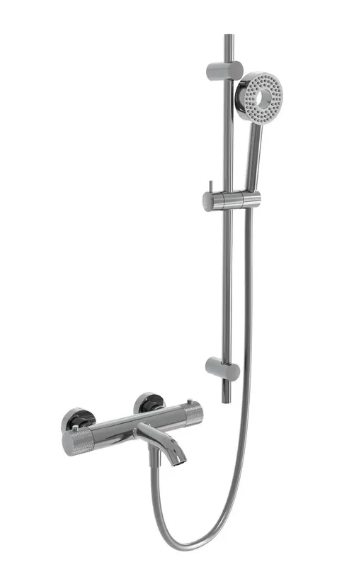 Смеситель для ванны с душем Milleau Tissage ML81803/0705BD-CR (хром) с термостатом