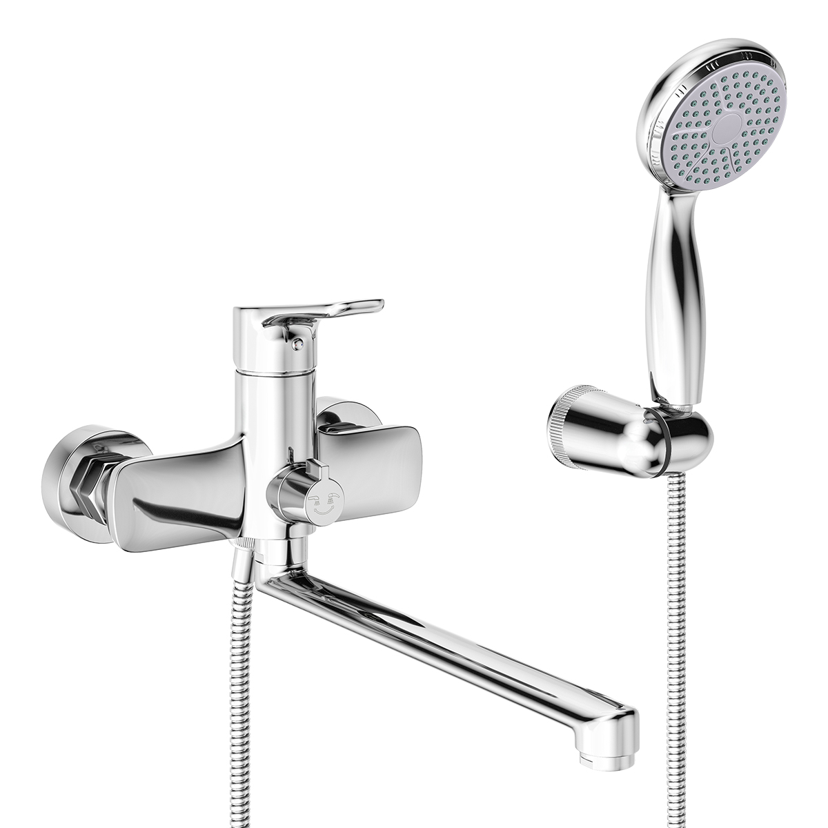 Смеситель для ванны с душем Lemark Selena LM0851C (хром)