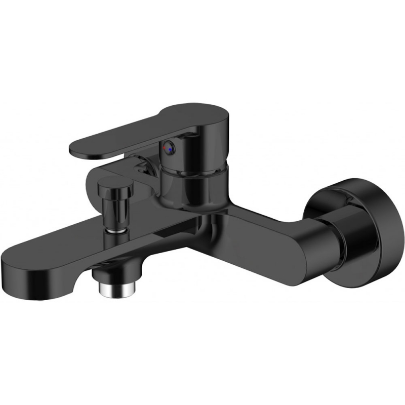 Смеситель для ванны Aquanet Passion AF300-20B 243295(черный матовый)
