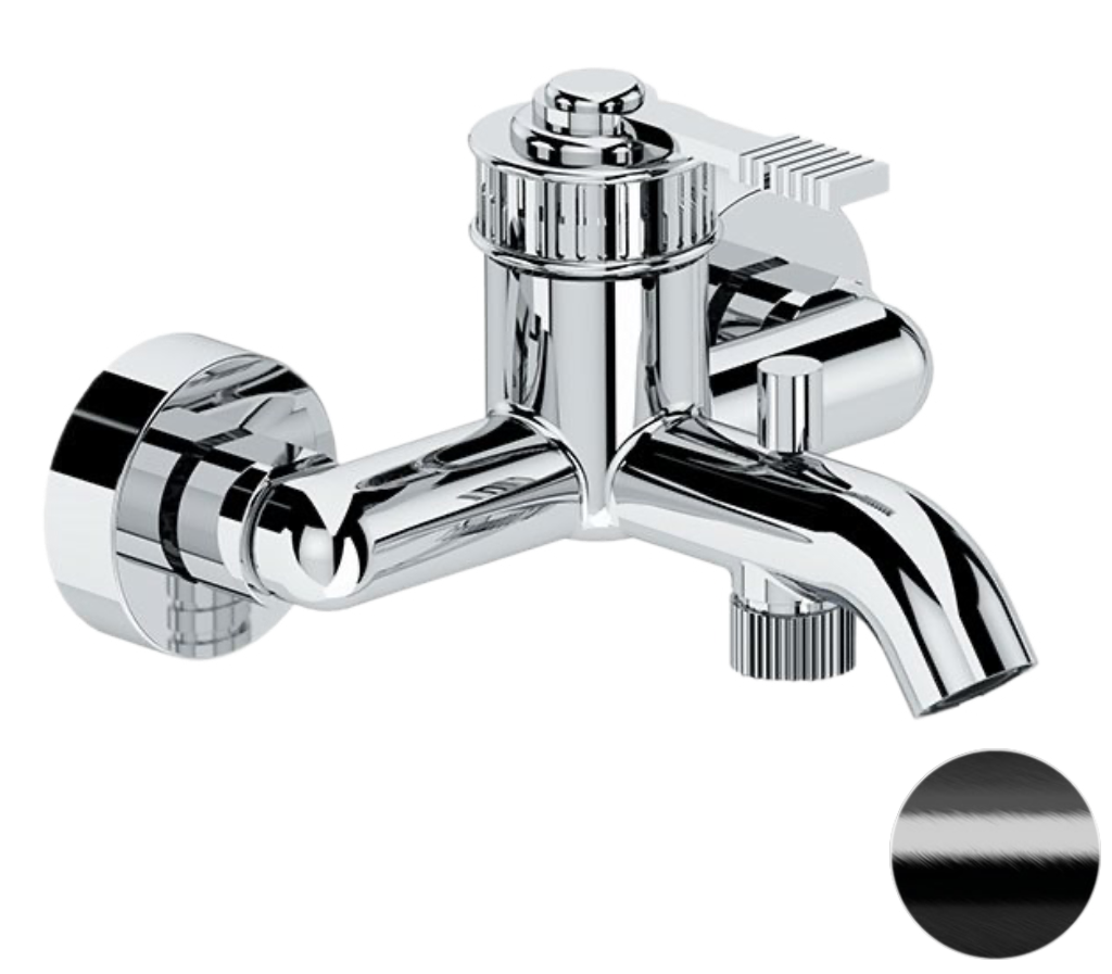 Смеситель для ванны Remer Atelier AL05CFP (черный брашированный)