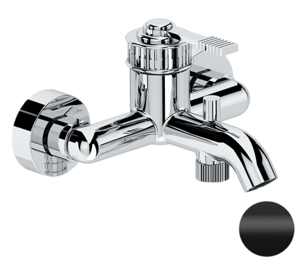 Смеситель для ванны Remer Atelier AL05NO (черный матовый)