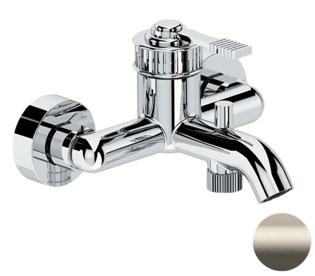 Смеситель для ванны Remer Atelier AL05XV (сталь матовая)