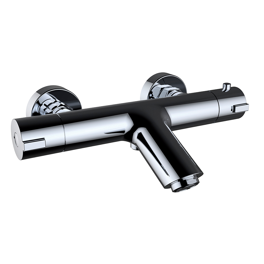 Смеситель для ванны и душа Clever Panam Up! Urban 61011 (хром) с термостатом