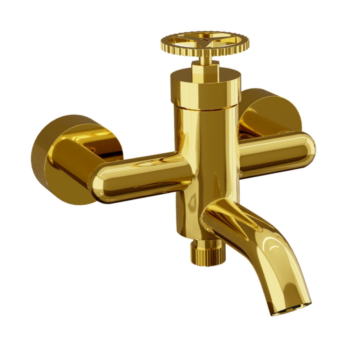 Смеситель для ванны Remer Chrono CH05DO (золото)