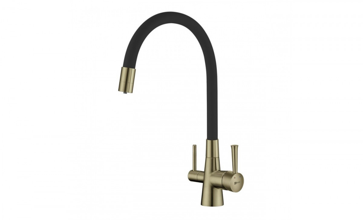 Смеситель для кухни Lemark Comfort LM3075B (бронза)