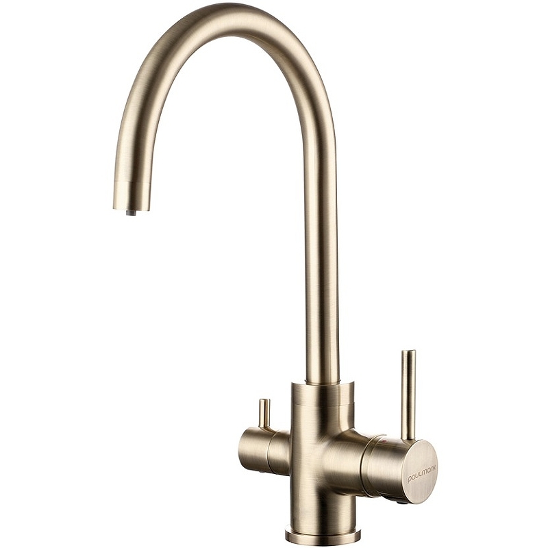 Смеситель для кухни Paulmark Essen Es213211-BR (бронза)