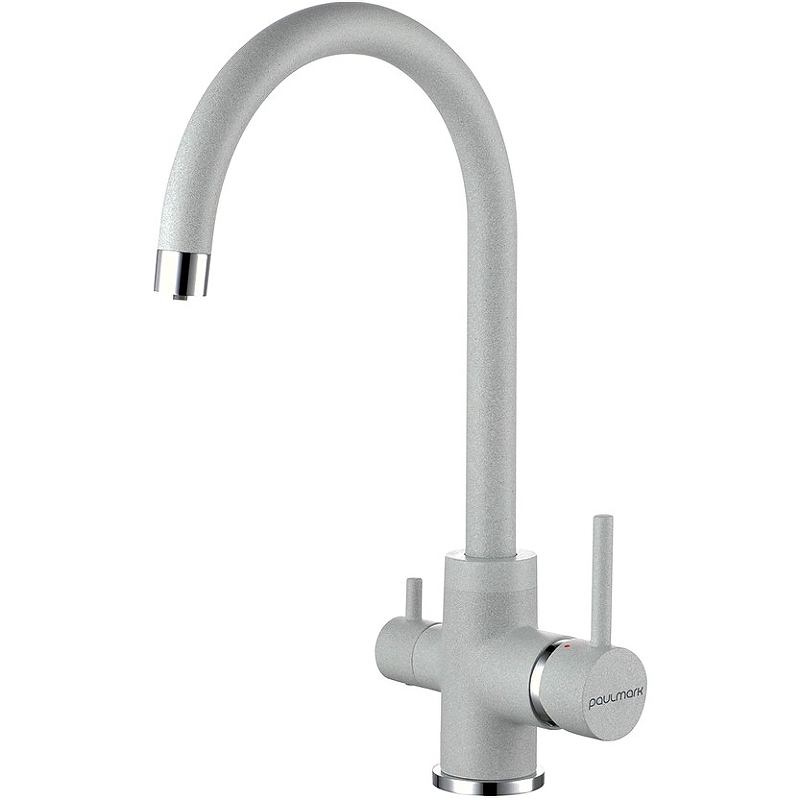 Смеситель для кухни Paulmark Essen Es213211-310 (серый)