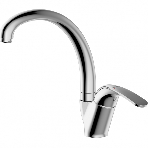 Смеситель для кухни Bravat Fit F7135188CP-1-RUS (хром)
