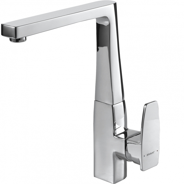 Смеситель для кухни Bravat Riffle F772106C (хром)