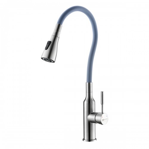 Смеситель для кухни Lemark Expert LM5082S-Gray (серый матовый)